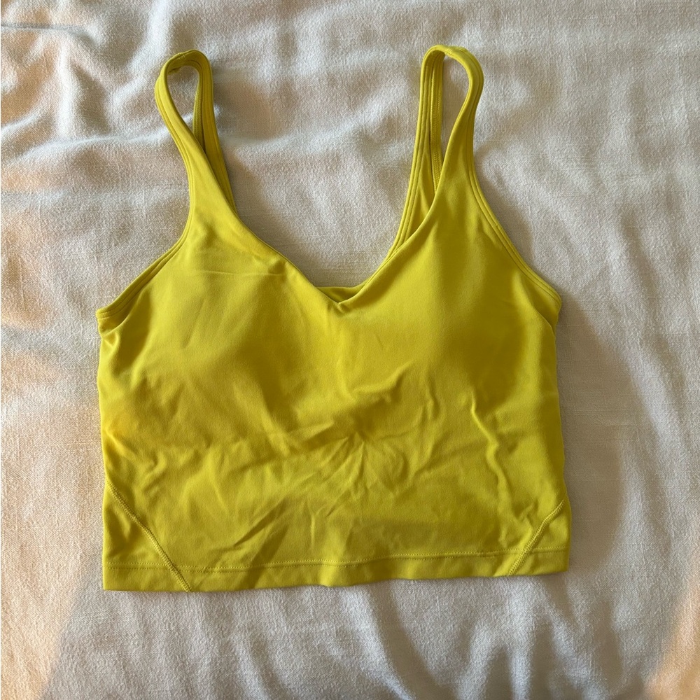 Yellow Tank Top
